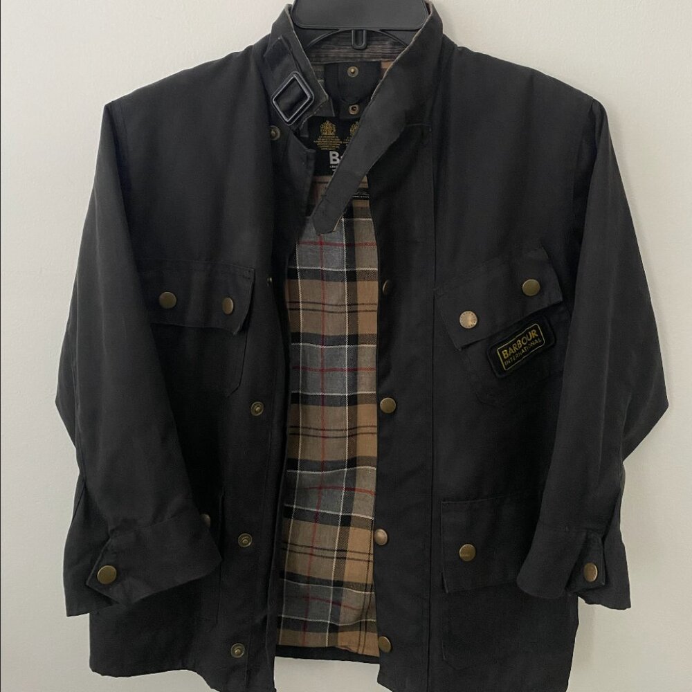 Barbour International Children's Motorcycle Jacket
